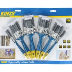 Kinzo Verfspullen>Kwastenset 10st