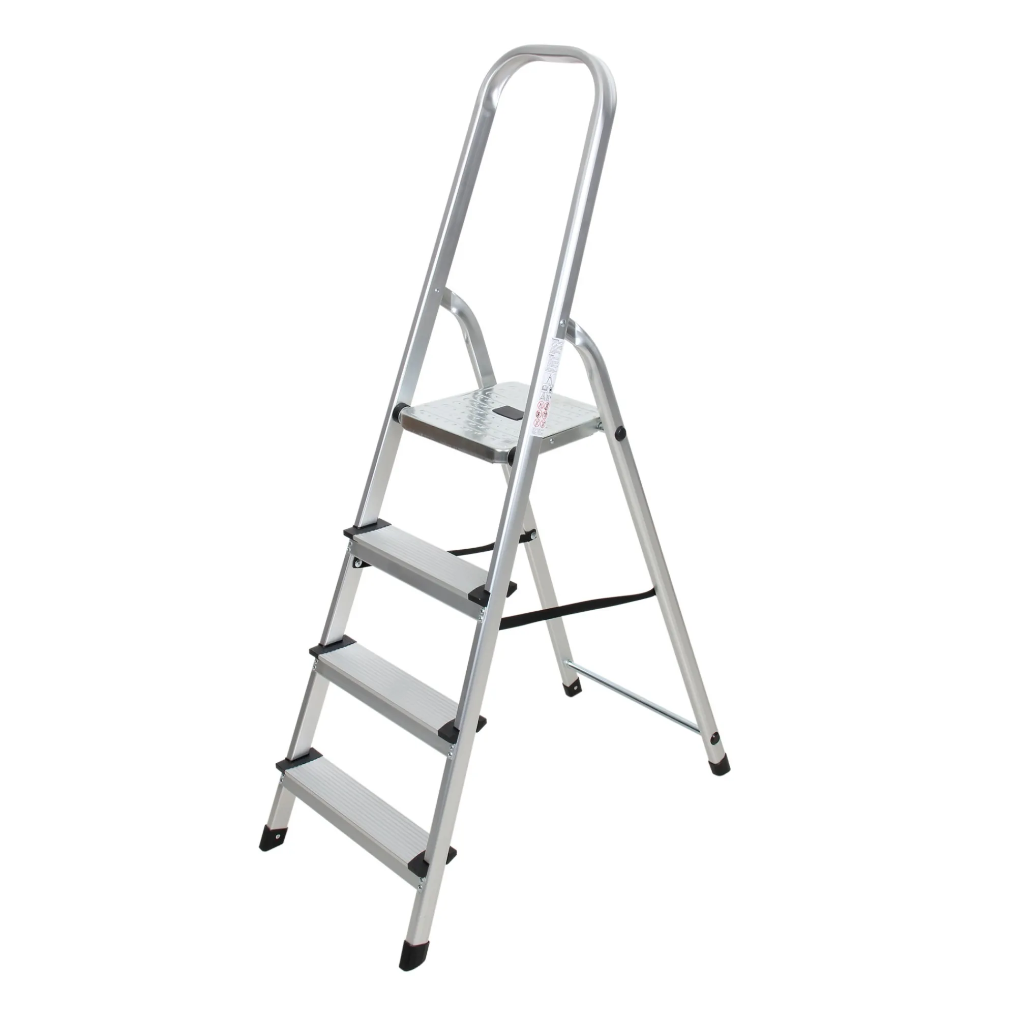 Lotus Schoonmaken>Ladder huishoud 5 treden aluminium pro