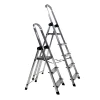 Lotus Schoonmaken>Ladder huishoud basic 3 treden aluminium