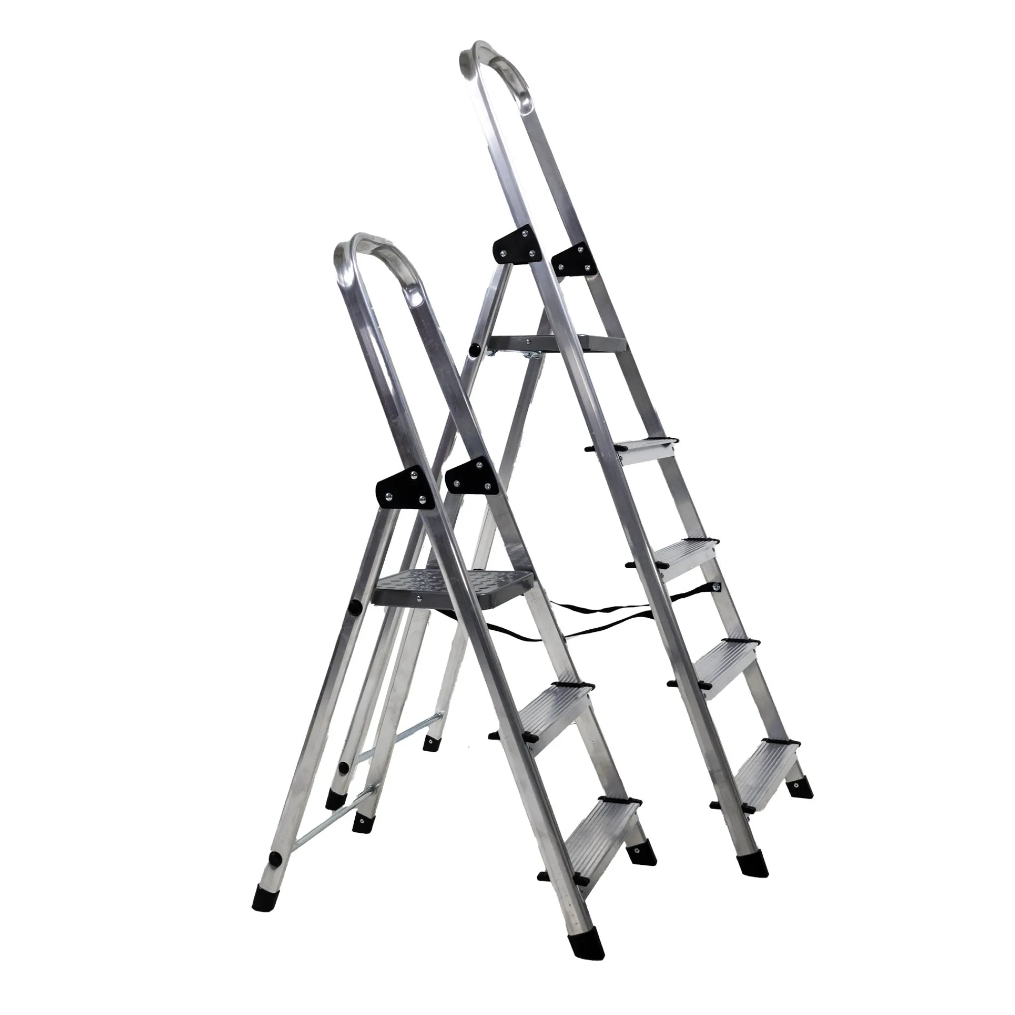 Lotus Schoonmaken>Ladder huishoud basic 6 treden aluminium