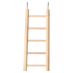 Friendly Pet Vogelspeelgoed>Ladder vogel 5 treden hout