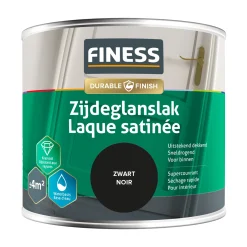 Finess Lakken>Lak waterb ZG zwart 1428 250ml