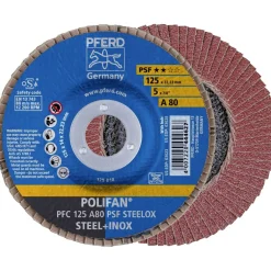 Pferd Toebehoren Elektrisch Gereedschap>Lamellenschijf 80 PFC-125 A 80 PSF