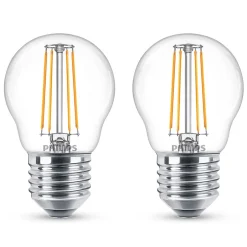 Philips Binnenverlichting>Lamp LED bol deco 40w E27 2st.