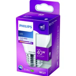 Philips Binnenverlichting>Lamp LED bol mat 40W E27