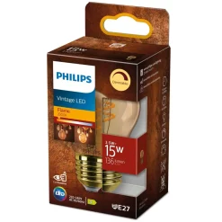 Philips Binnenverlichting>Lamp LED bol met spiraal dimbaar Vintage 15W E27