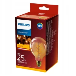 Philips Binnenverlichting>Lamp LED globe met spiraal Vintage 25W E27