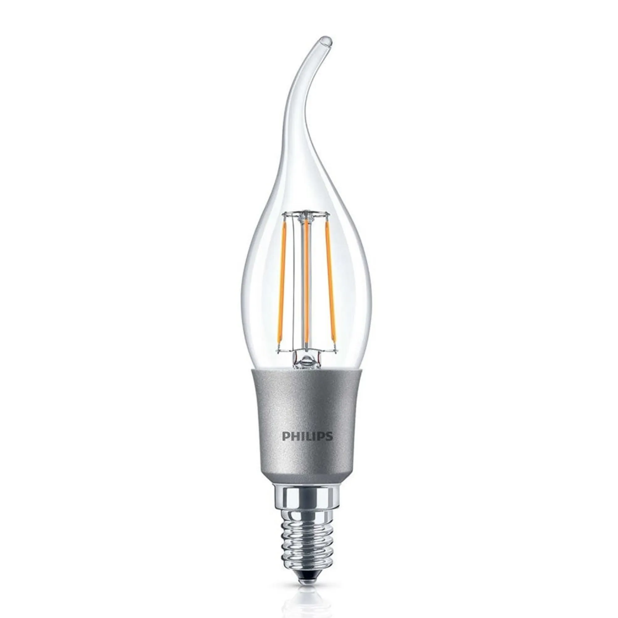Philips Binnenverlichting>Lamp LED kaars deco dimbaar 40W E14