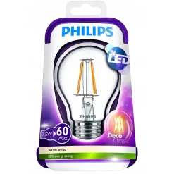 Philips Binnenverlichting>Lamp LED peer deco 60W E27