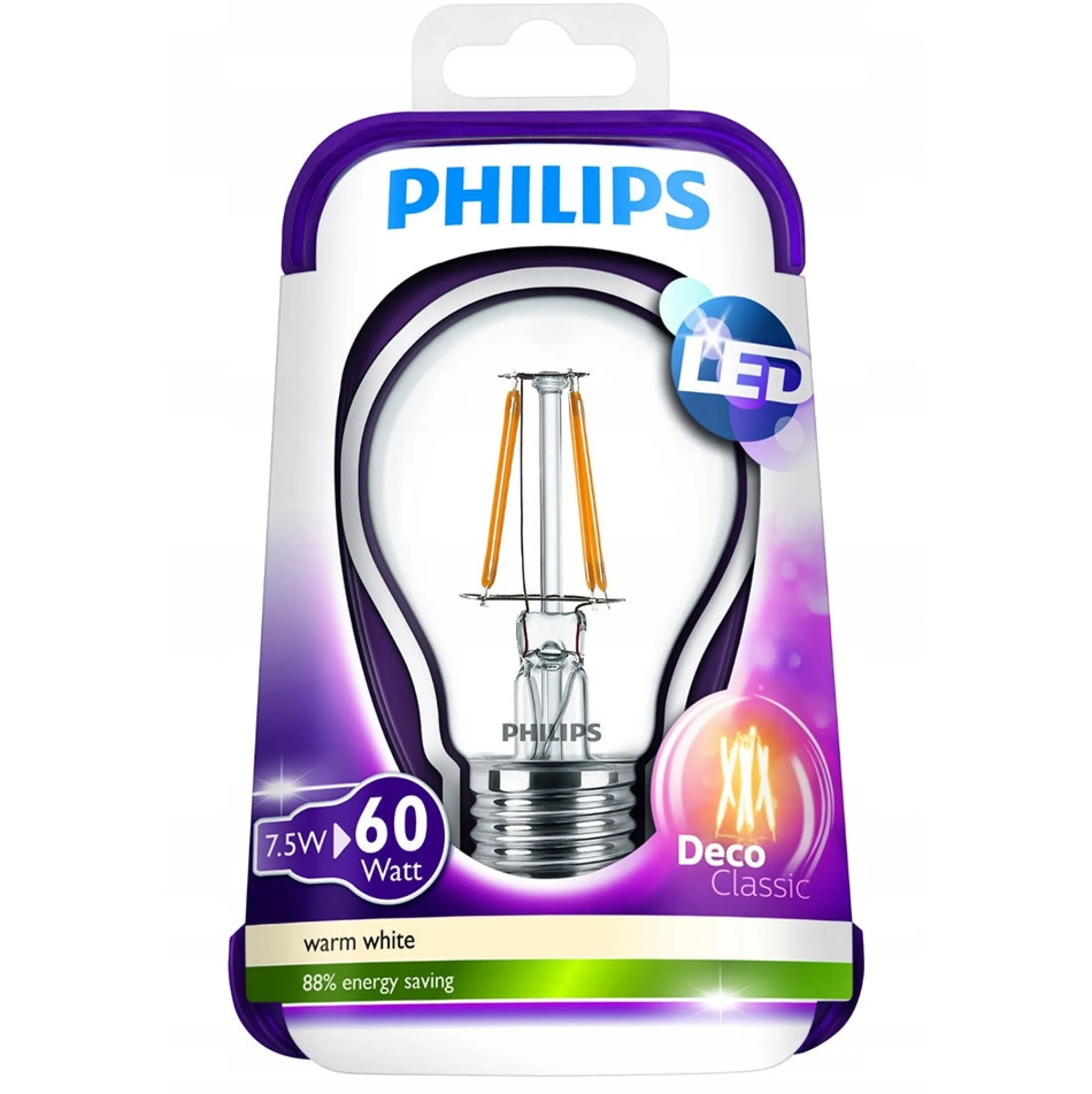 Philips Binnenverlichting>Lamp LED peer deco 60W E27