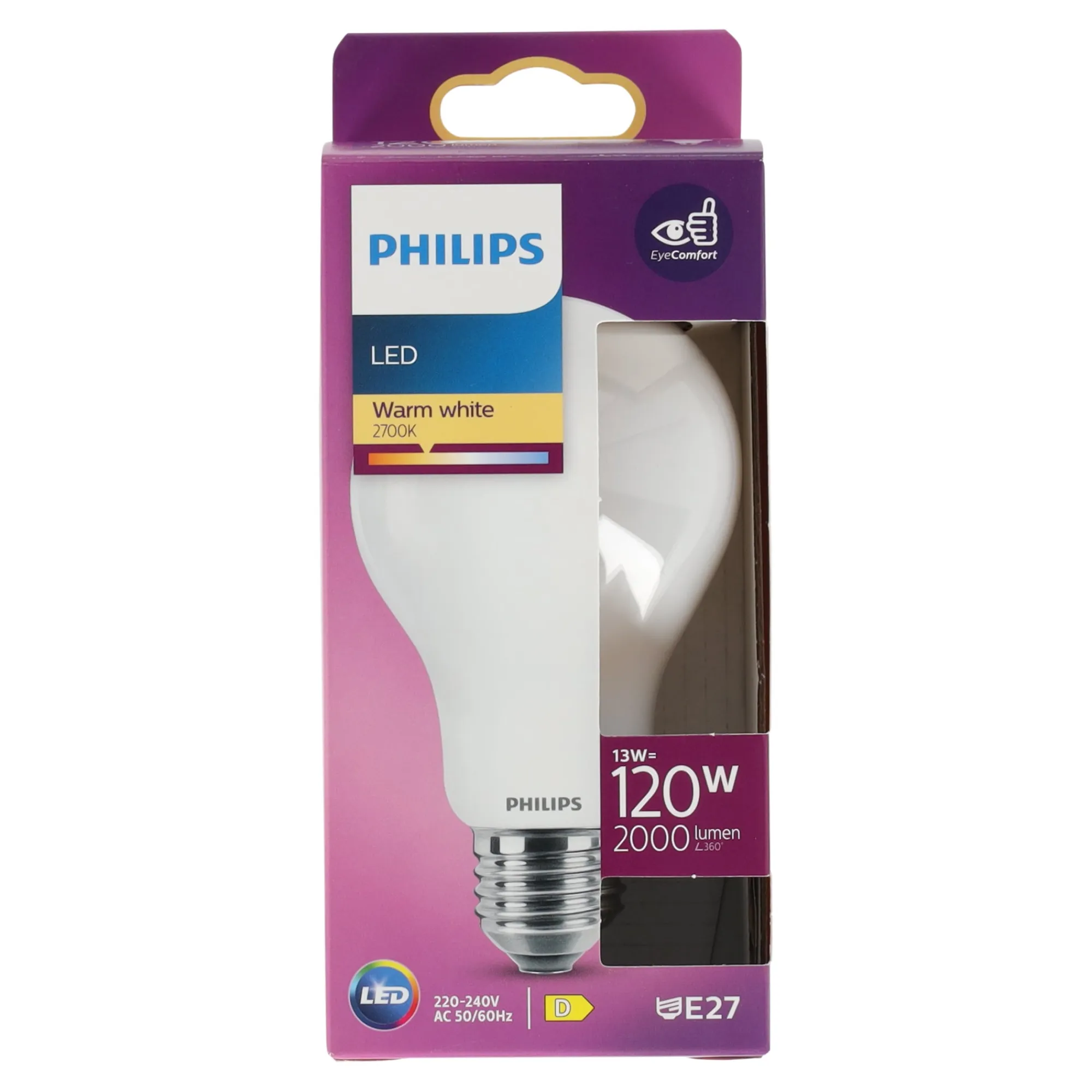 Philips Bouwlampen>Lamp LED peer mat 120w E27