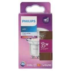 Philips Bouwlampen>Lamp LED 35W GU10 cool wit