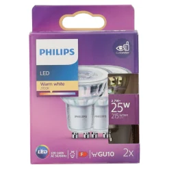 Philips Bouwlampen>Lamp LED 25W GU10 duo
