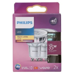 Philips Bouwlampen>Lamp LED 35W GU10 duo