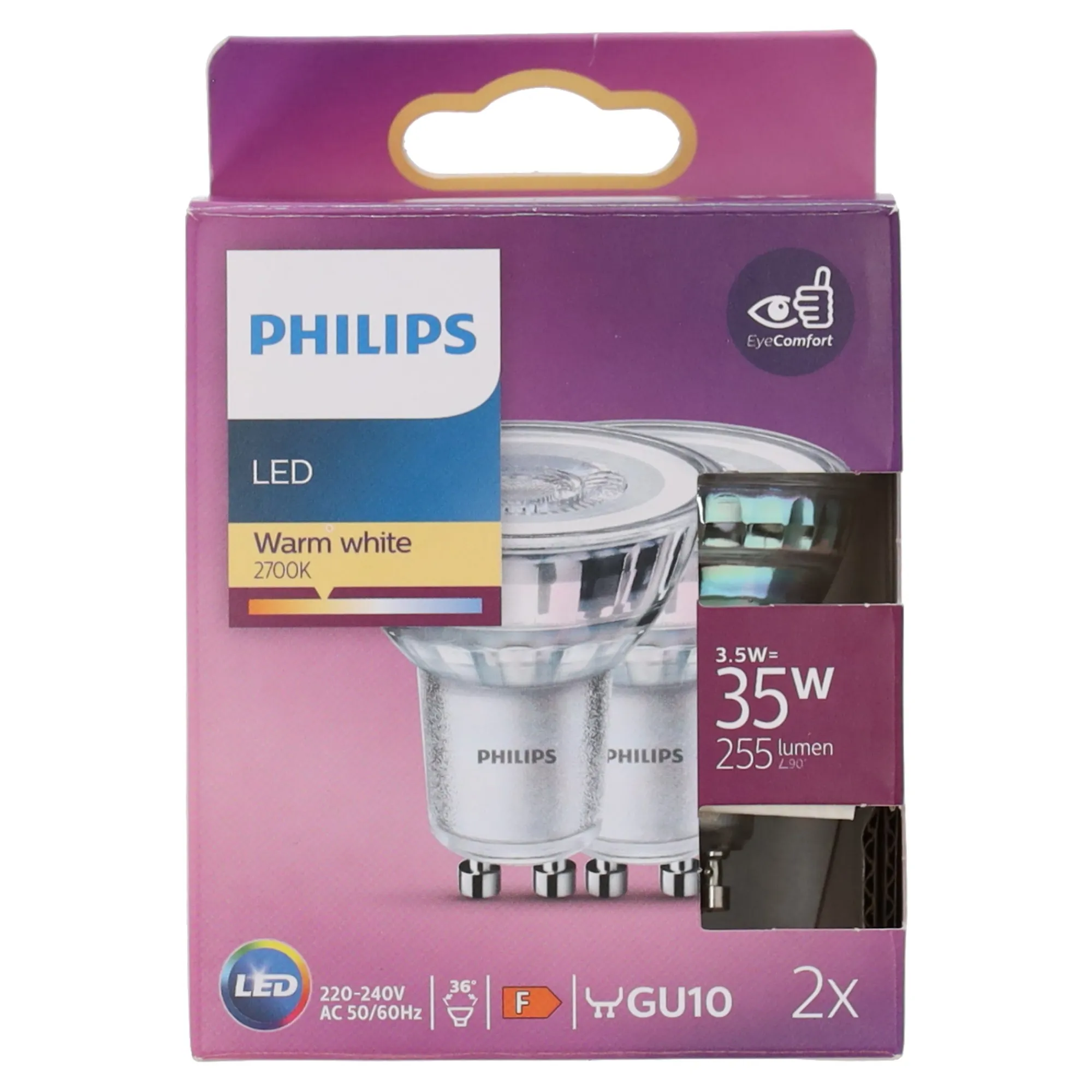Philips Bouwlampen>Lamp LED 35W GU10 duo