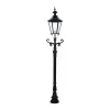 Diamant Buitenverlichting|Buitenverlichting>Lamp staand Volendam 51 cm Zwart