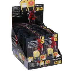 Dunlop Fietsspullen>Lampenset LED+clip