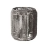 Woondecoratie>Lantaarn papier grijs 26 cm