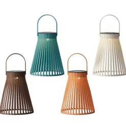 Lumineo Buitenverlichting>Lantaarn solar 18cm 4 assorti