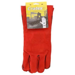 Cratex Werkhandschoenen|Werkhandschoenen>Lashandschoen leder 14