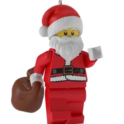 Hallmark Kerstballen|Kerstdecoratie>Lego hanger Jolly Old Santa