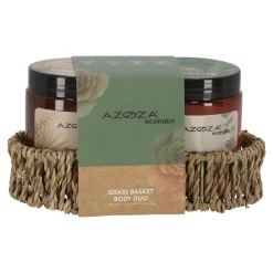 Azoza Badkameraccessoires>Lichaamverzorgingsset 2 stuks Eco Habit