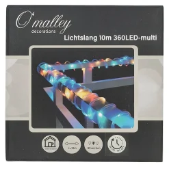 O'malley Kerstverlichting|Woondecoratie>Lichtslang 10 m 360LED multi
