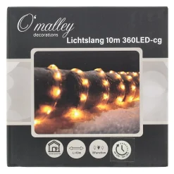 O'malley Kerstverlichting>Lichtslang 10m 360LED-cg