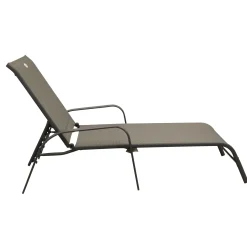 Bois le Duc Tuinstoelen>Ligbed Capasso Antraciet