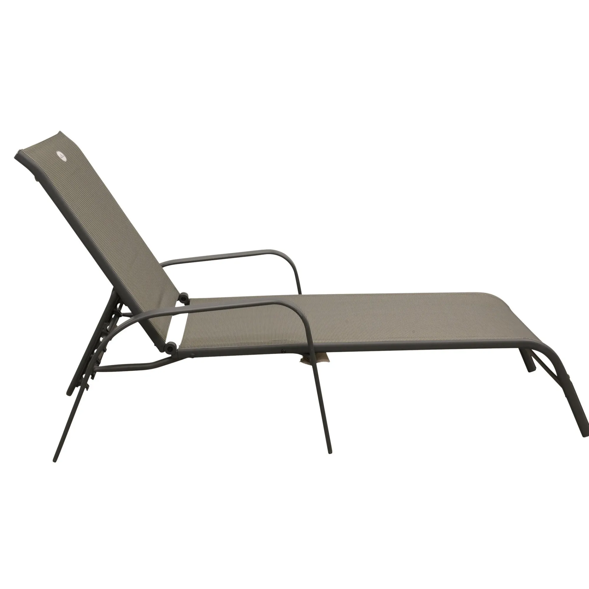 Bois le Duc Tuinstoelen>Ligbed Capasso Antraciet