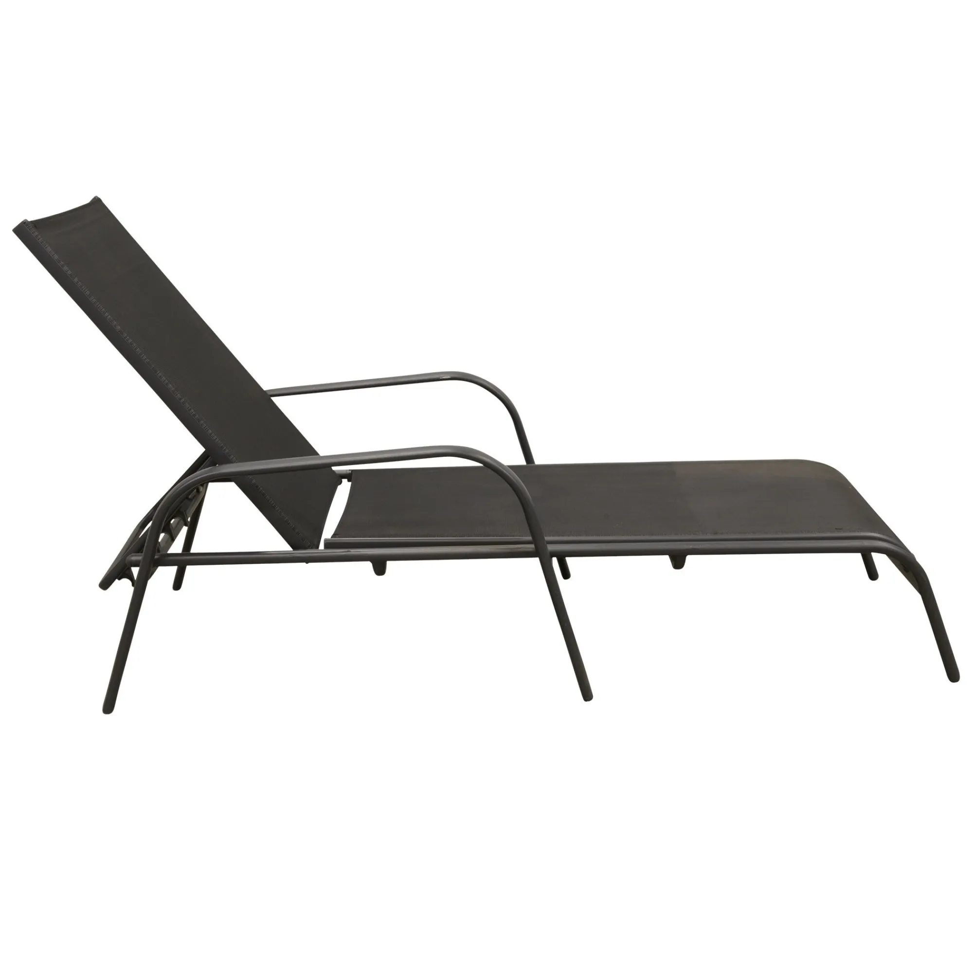 Bois le Duc Tuinstoelen>Ligbed Dardo antraciet