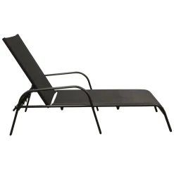 Bois le Duc Tuinstoelen>Ligbed Dardo zwart