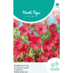 Horti Tops Moestuin>Linum rood