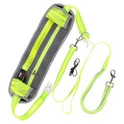 Friendly Pet Hondenriem>Looplijn + heupriem LED geel 80-140cm FP