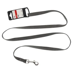 Friendly Pet Hondenriem>Looplijn Ziggi donkergrijs 15mm 130cm FP