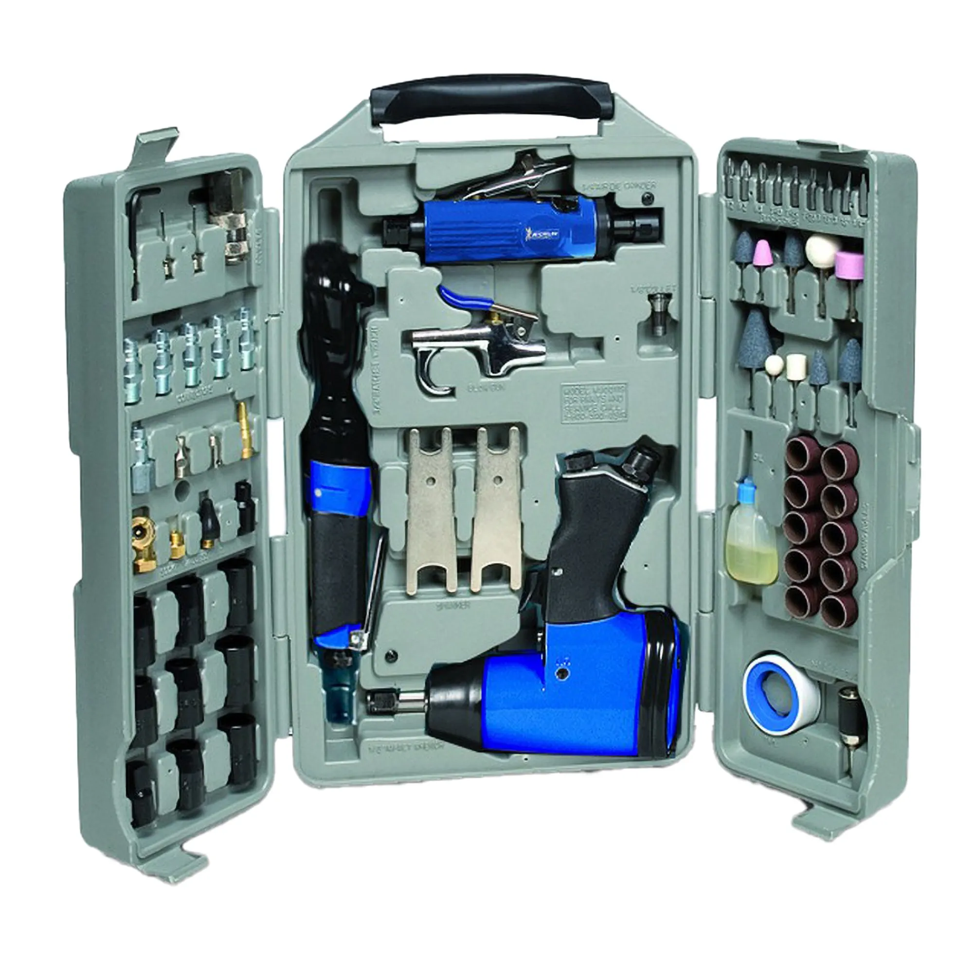 Michelin Werkplaatsgereedschap>Luchtsleutel met ratel en multitool set