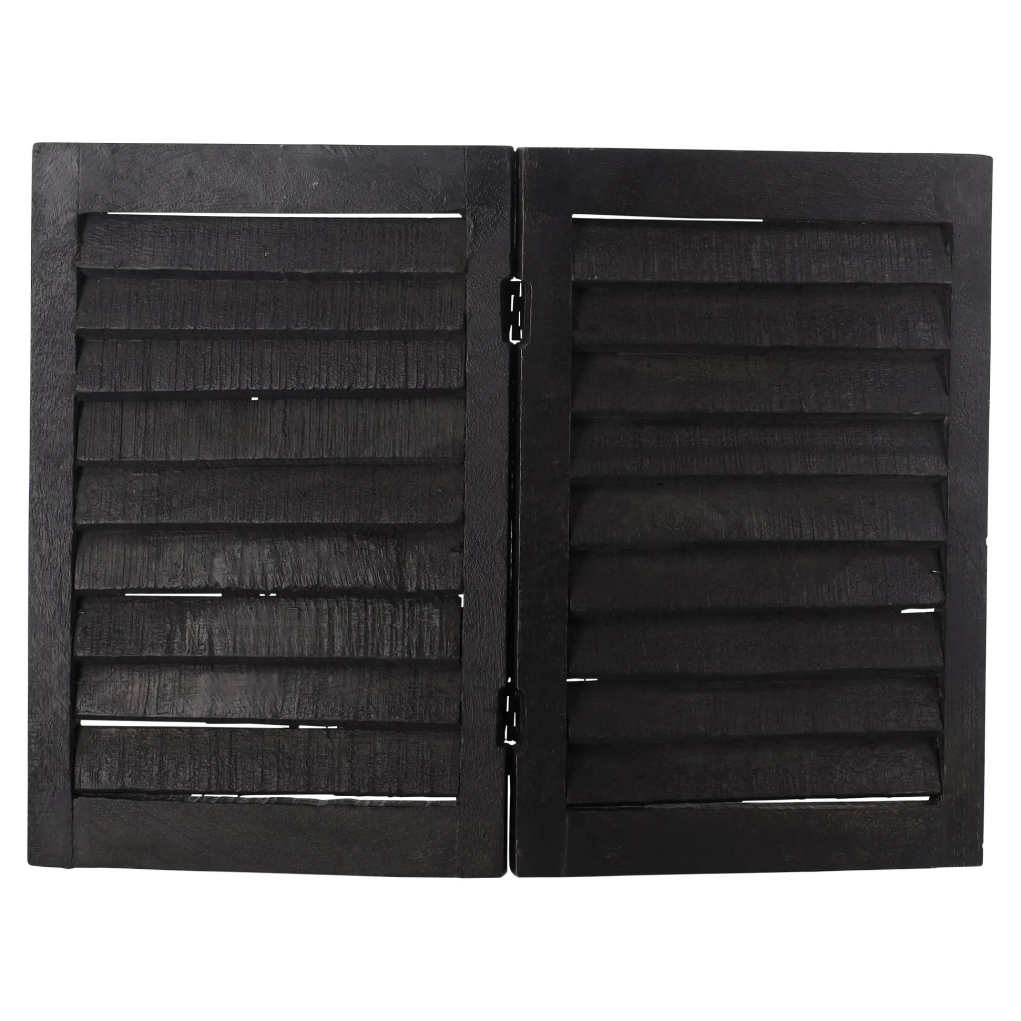 O'malley Woondecoratie>Luik hout 40 x 30 cm zwart