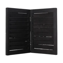 O'malley Woondecoratie>Luik hout 40 x 30 cm zwart