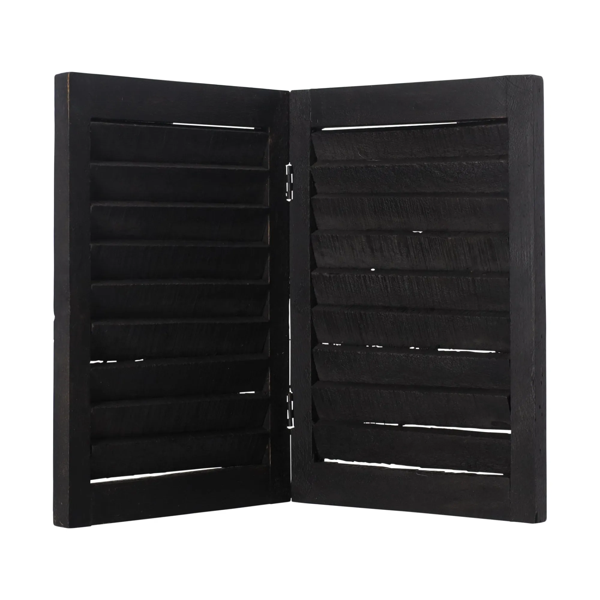 O'malley Woondecoratie>Luik hout 40 x 30 cm zwart