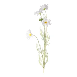 Decoris Kunstplanten En Kunstbloemen>Madeliefje wit 78 cm