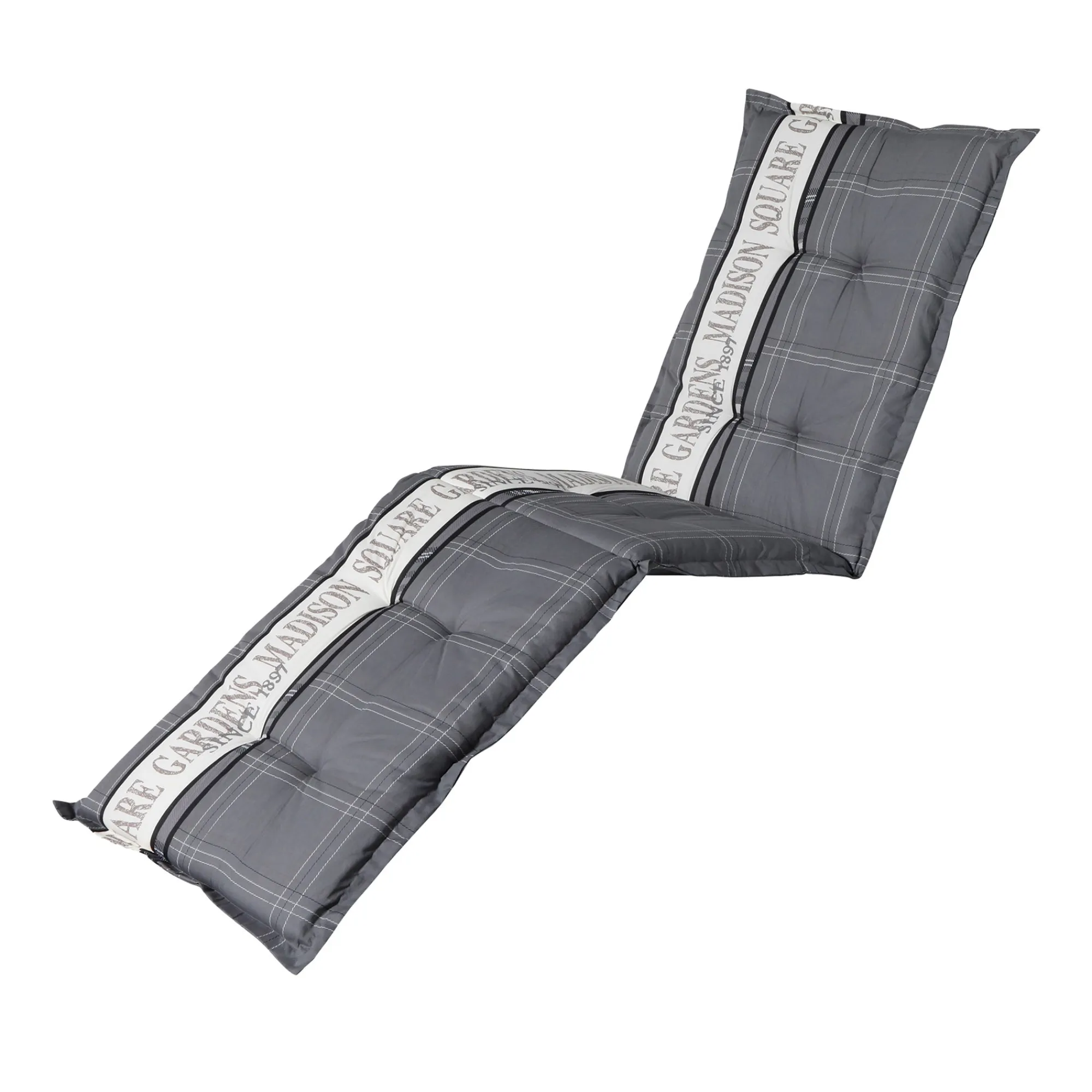 Madison Tuinkussens>garden grey ligbedkussen 65x200