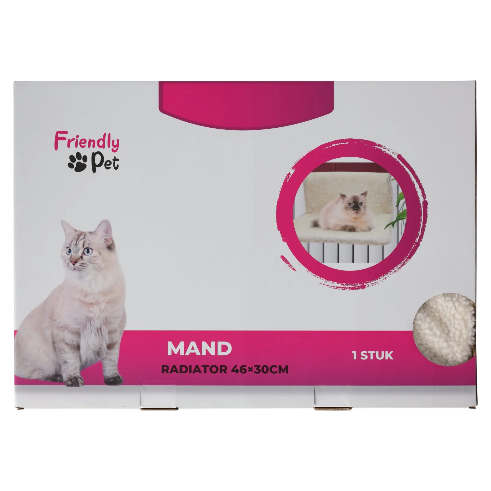 Friendly Pet Kattenmand>Mand kat radiator 46x30cm FP
