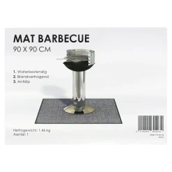 Barbecueaccessoires>Mat barbecue 90 x 90 cm