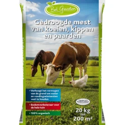 Bel Garden Bodemverbeteraars>Mest kip-koe-paard 20kg