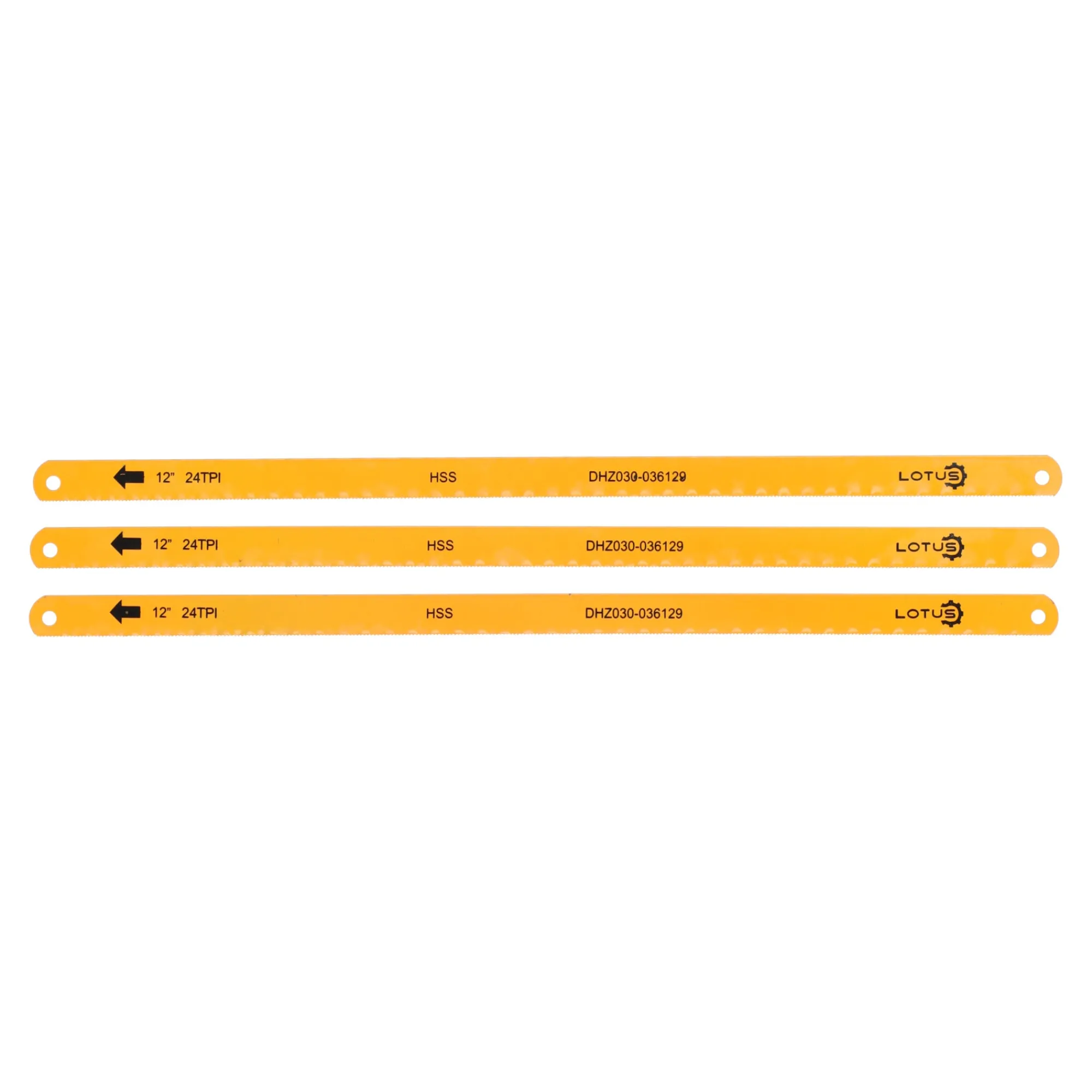 Lotus Handgereedschap>Metaalzaagbladen 24Tx12 HSS 3st.