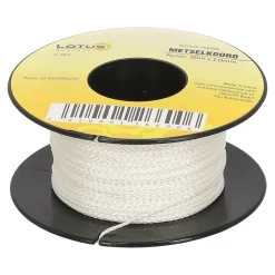 Lotus Bouw>Metselkoord nylon wit 50 m x 1 mm