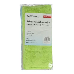 Nevac Schoonmaken>Microfiber doek 24st 30x40cm