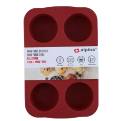 Alpina Koken & Tafelen>Muffinvorm 26,5x17,3x4 cm -