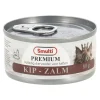 Smulti Kattenvoer>Natvoer kat slices kip-zalm 80g