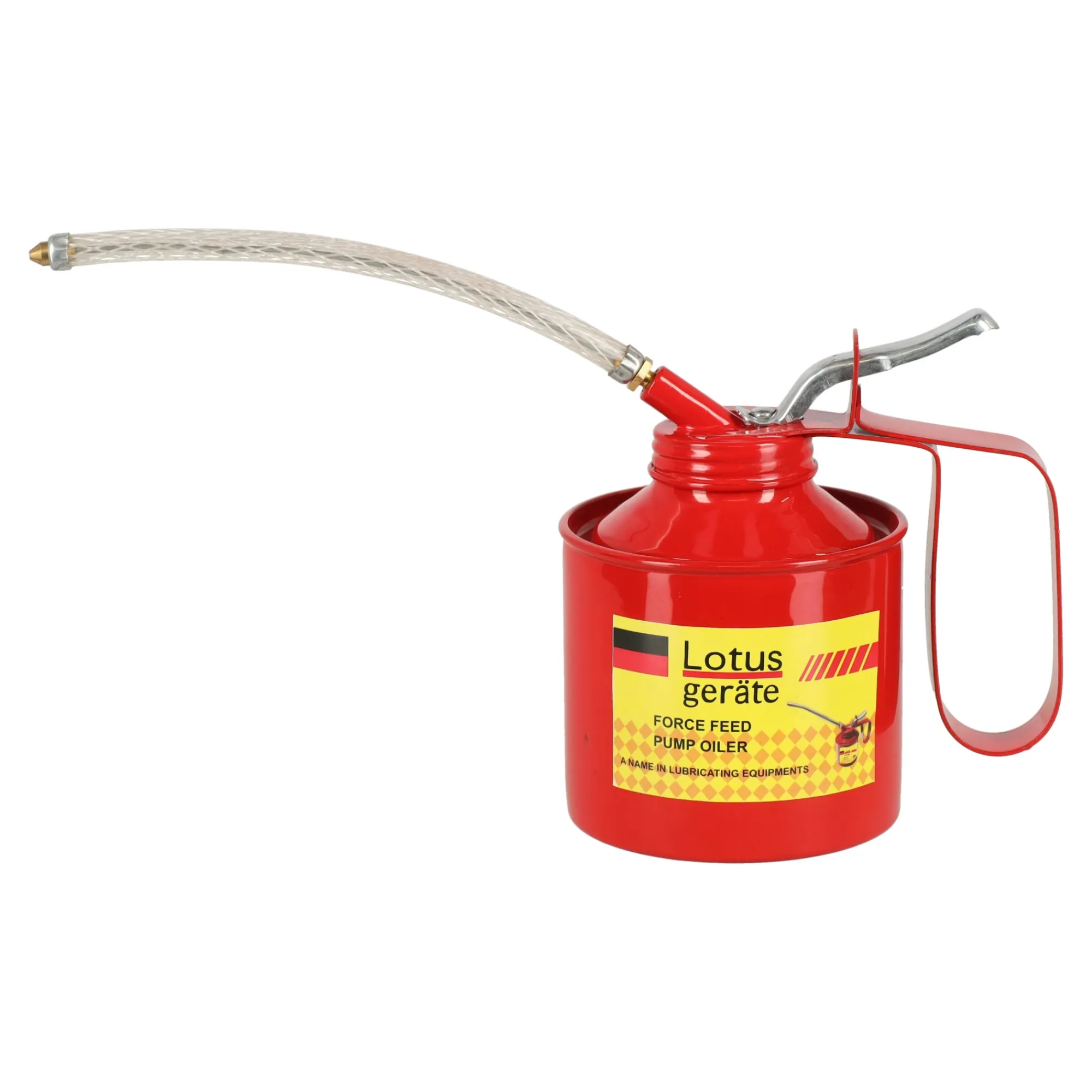 Lotus Tuinmachines>Oliekan rood 500ml